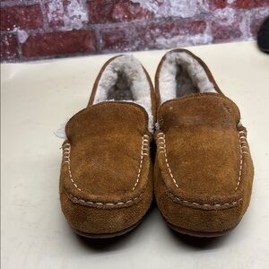 Men's Brown Suede Loafers box 23